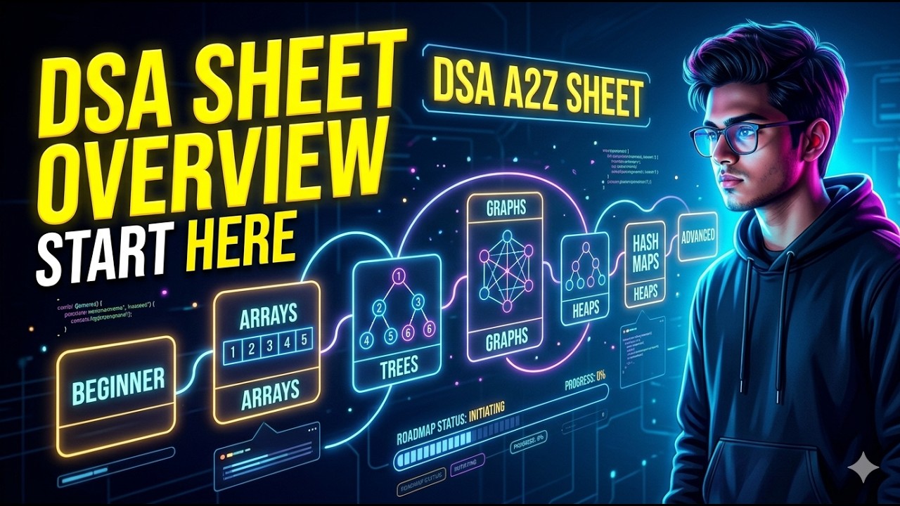 Striver A2Z DSA Sheet Overview | How to Start DSA Roadmap for Beginners ...