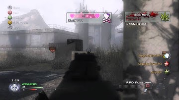 Mw2 - YodeR 1v3 in Gamebattles Match With An RPD! [HD]