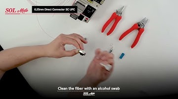 [SOLMate Meister] SOLMate 0.25mm SC 다이렉트 커넥터 제작 과정 소개