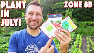 What To Plant In JULY In Your Garden! 9 PERFECT Veggies For Zone 8b Texas