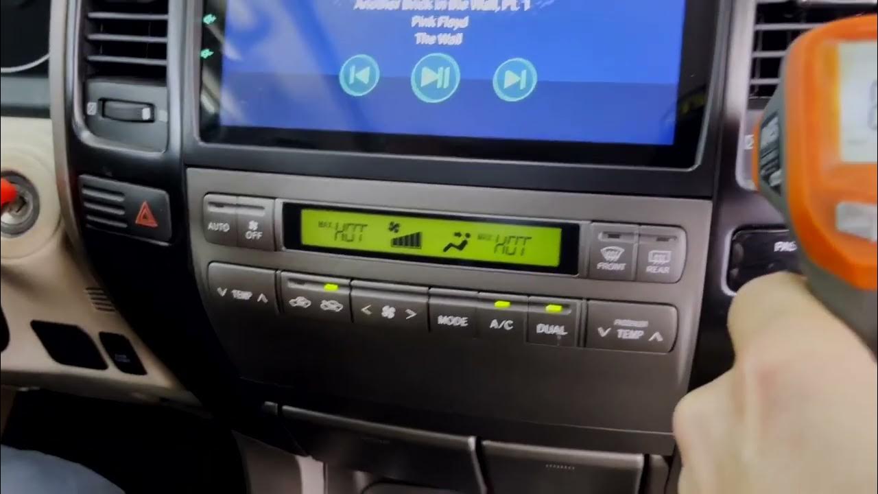 Lexus GX470 AC and Heater - YouTube