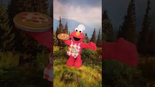 elmo baking pizza #singing #elmo #fisherprice #amazing #ytshorts