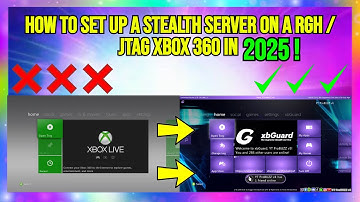 HOW TO SET UP A STEALTH SERVER ON A RGH / JTAG XBOX 360 IN 2025 !