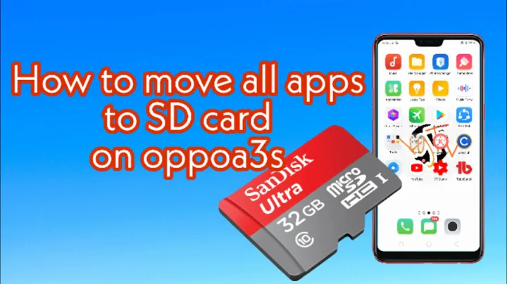 HOW TO MOVE ALL APPS TO SD CARD ON OPPOA3S