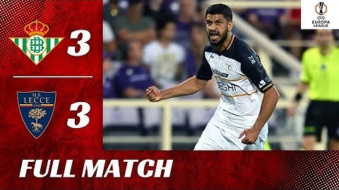Real Betis 3-3 Lecce | UEFA Avrupa Ligi | 5. Hafta
