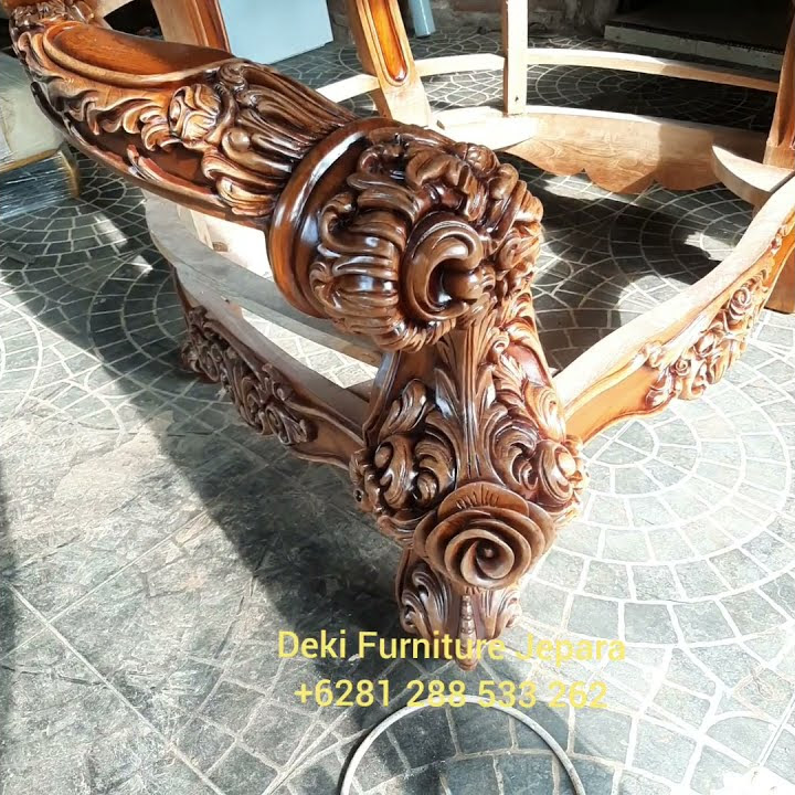SOFA JEPARA MEWAH KURSI UKIRAN KAYU JATI KURSI TAMU JEPARA SOFA TERBARU SOFA KULIT MEWAH 🔥 #Shorts