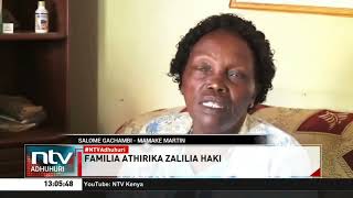 Familia za Martin Rigii na Divas Wanjala, waliofariki kwa kupigwa risasi, walilia haki