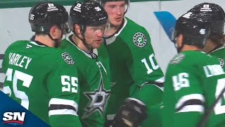 Stars' Mikko Rantanen Takes Advantage Of Space And Wires Home Laser