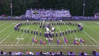 Champion Marching Thunder at LaBrae Band Night 2017