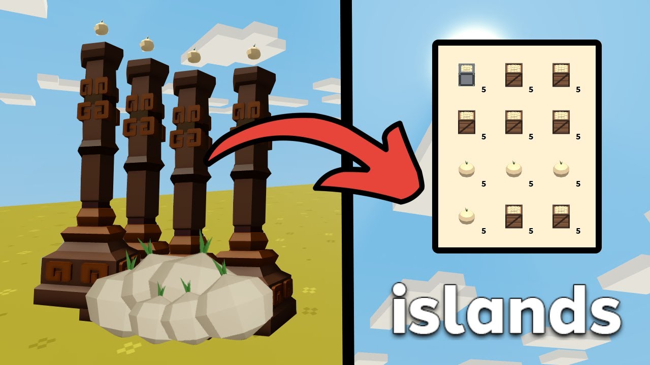 Automatic crop farm for beginners! || Roblox Islands