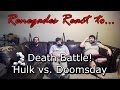 Renegades React to... Death Battle! Hulk vs. Doomsday