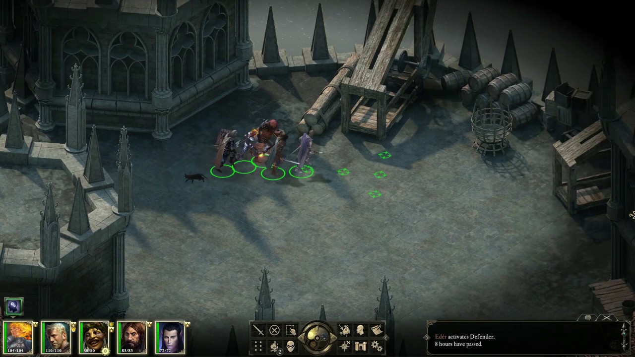 Pillars of Eternity Evil Playthrough in Hard (HD) - Raedric's Hold Ceiling Hidden Chest