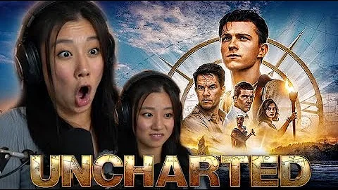 Gamer Girl Watching UNCHARTED For The First Time! *Reaction/Commen...