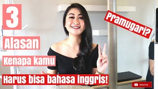 Kamu ingin jadi Pramugari? KAMU HARUS BISA BAHASA INGGRIS!!