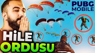 HİLECİLERİ İFŞA ETMEYE DEVAM EDİYORUZ!! BÖYLE BİR HİLE ORDUSU GÖRMEDİNİZ!!  PUBG Mobile