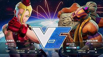 I have Dhalsim trouble as Cammy STREET FIGHTER v