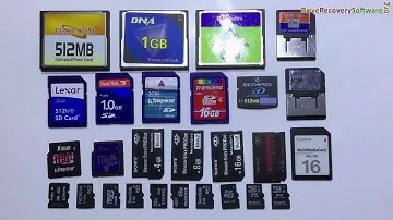 How to recover lost files and folder data from MMC Flash Card