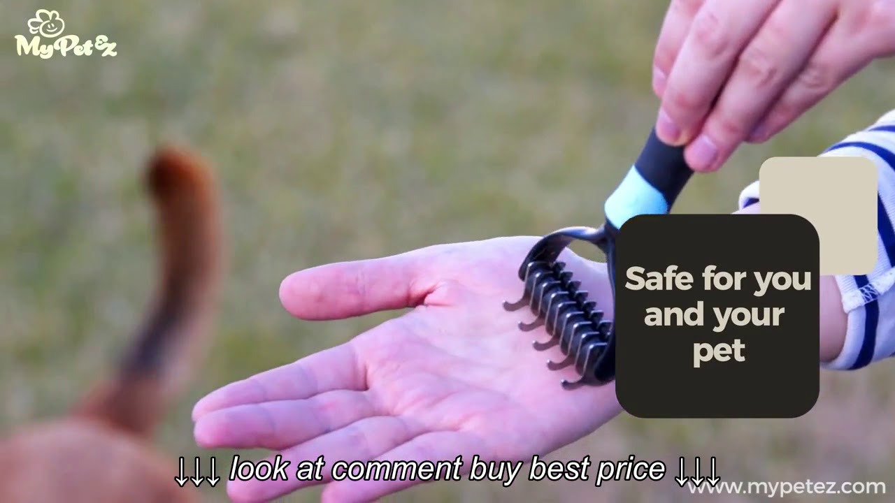 My Pet Autumn Brush Pet Dematting Tool
