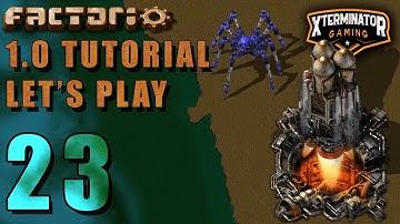 Factorio 1.0 Tutorial Lets Play EP23 - Blueprints & Rails : Introduction Guide For New Players