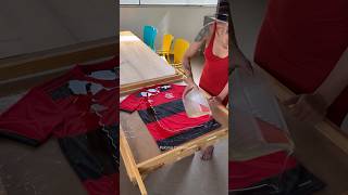 Dia que eu apliquei porcelanato líquido na Camisa do Flamengo 😱