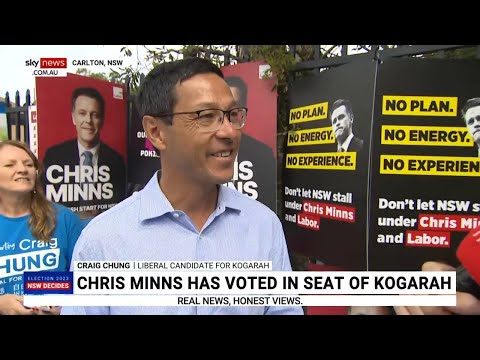 'Excitement and optimism': Liberal candidate for Kogarah talks to Sky News on election day