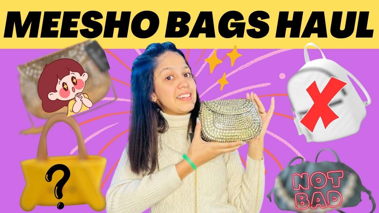 I Ordered Bags From Meesho Meesho Bags Haul Bags for college
