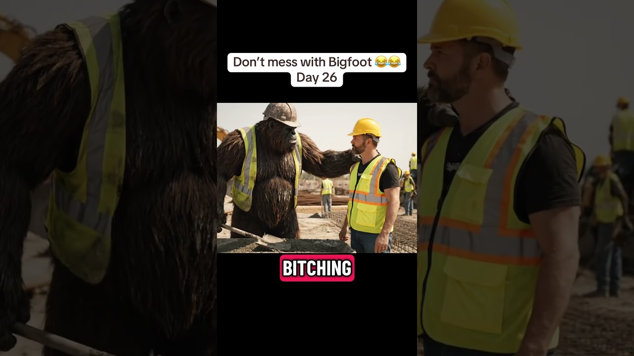 Don’t teach bigfoot how to work. 