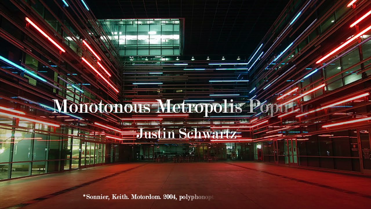 Watch Monotonous Metropolis Populace on YouTube Watch Monotonous Metropolis Populace on YouTube