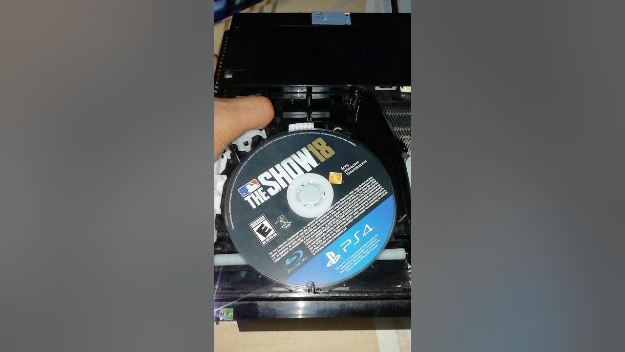 Ps4 slim disc not spinning properly YouTube