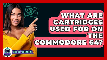 What Are Cartridges Used For On The Commodore 64? - Next LVL Programming