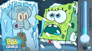 Bob Esponja | El clima más EXTREMO de Fondo de Bikini | Bob Esponja en Español