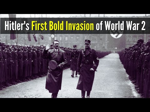 Hitler's First Bold Invasion Of Ww2 | Reoccupation Of Rhineland In Operation Winter Exercise 1936