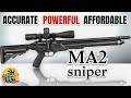 Powerful accurate affordable new pcp air rifle  ma2 sniper