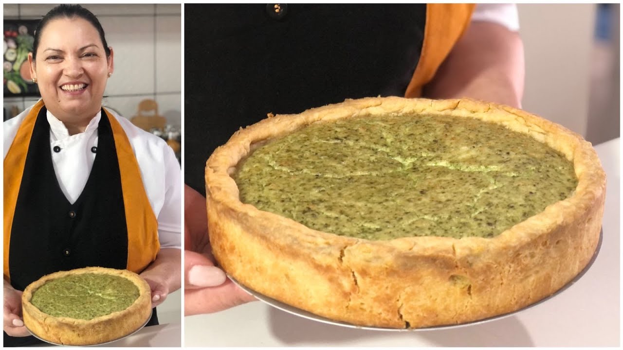 QUICHE DE ESPINAFRE COM QUEIJO SÓ FAÇO ASSIM TODO MUNDO AMA
