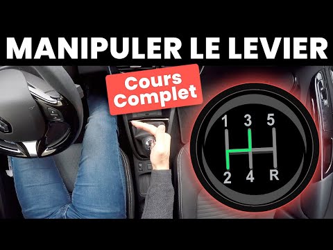 MANIPULER LE LEVIER DE VITESSE - Permis de conduire