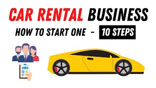 How To Start a CAR RENTAL BUSINESS in 10 Steps (Animated) image