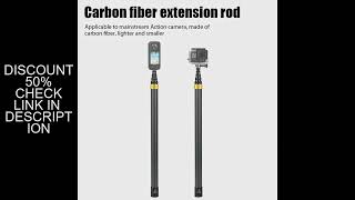 290CM Carbon Fiber Invisible Extended Edition Selfie Stick for Insta360 X3 GO 3 Action 4 Accessories