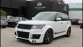 Avorza Range Rover Lumma CLR R Widebody Edition done by Alex Vega at The Auto Firm
