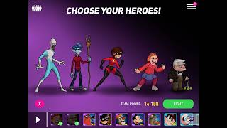 Disney Heroes Battle Mode, The Battle Begins in all Challenges