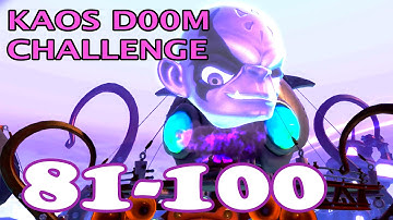 KAOS DOOM CHALLENGE - GAMEPLAY -  81 - 100 FINAL WAVE