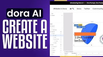 How To Use Dora AI To Create A Website | Dora AI Tutorial 2025