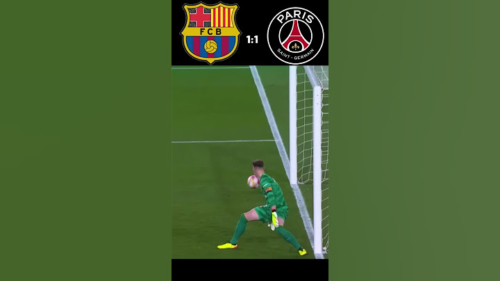 Barcelona vs PSG UCL