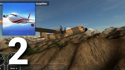 Flight Pilot 3D: Simulator Gameplay Apprentice Flights Tutorial Part 2 (ios Android)