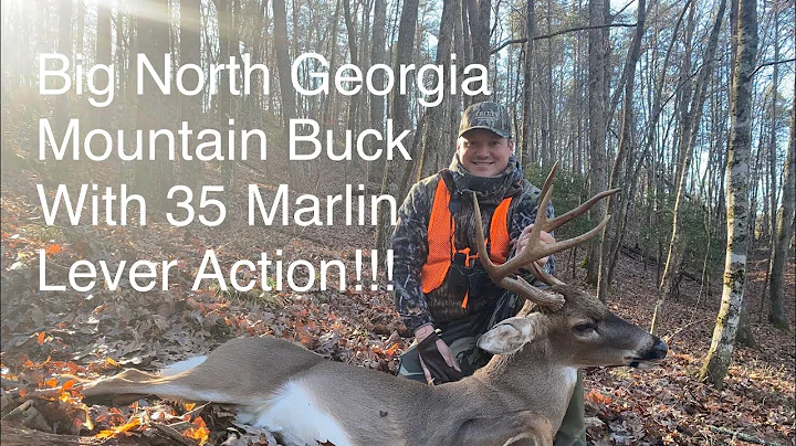 Crazy Footage!!! North Georgia Mountain Buck!! Self Filmed! Old Marlin 336 35 Remington Lever Action