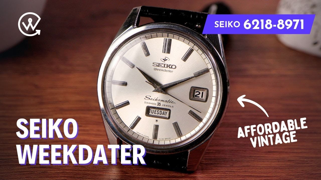 Seiko Weekdater | Unique And Affordable Vintage Watch | Seikomatic