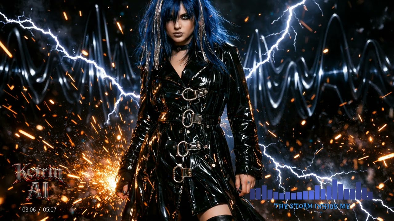 The Storm Inside Me | A Dark Modern Metal Anthem of Controlled Power 🎸