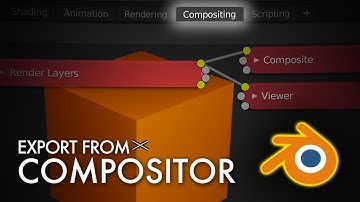 How to Export images from Compositor in Blender