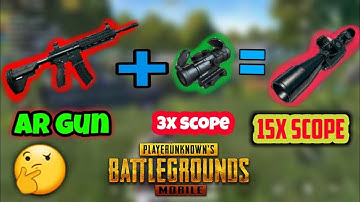 How to get 15x scope in Pubg Mobile