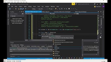 VCE Software Development - Outcome 1 - VB.NET Kewpie Part 4 - Finishing up request bill