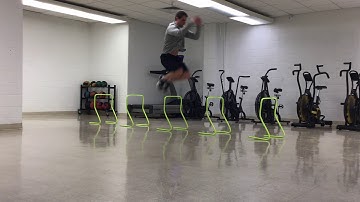 Hurdle Jump with Mini Bounce
